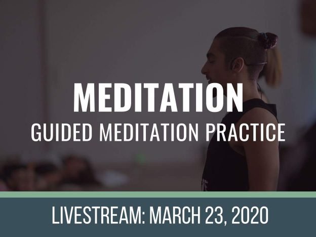 MEDITATE 3-23-2020 course image