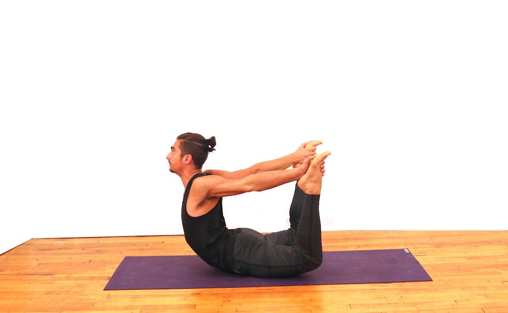 bow yoga for strength and flexibility