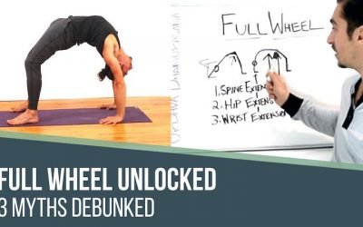 yoga pose alignment full wheel