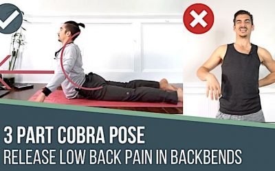 release low back pain in backbends