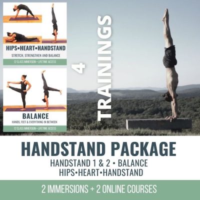 ONLINE YOGA COURSE BUNDLE FOR HANDSTAND