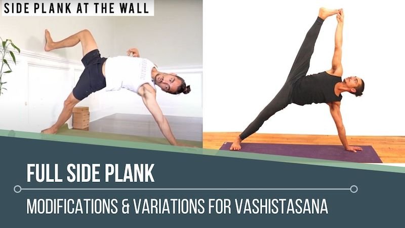 full side plank and modifications