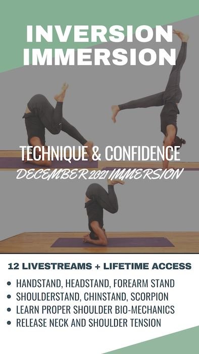 ONLINE YOGA INVERSION IMMERSION