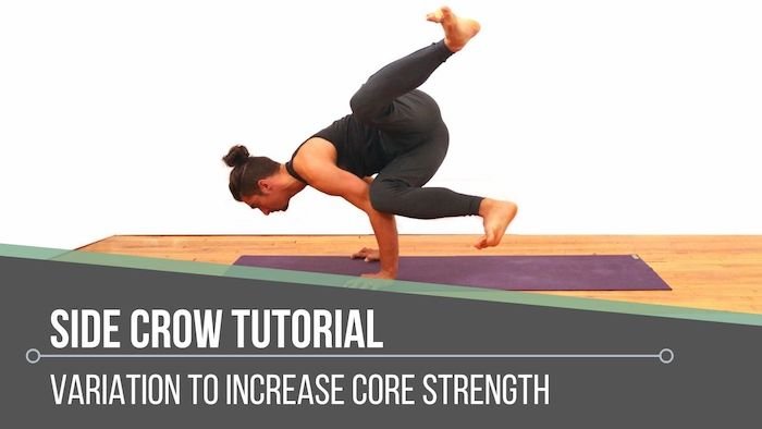 side crow tutorial – THEYOGIMATT