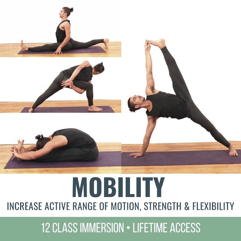 Online yoga to improve mobility