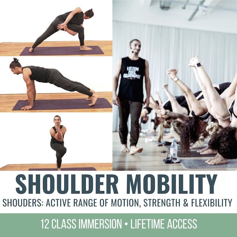 shoulder mobility product image Online Yoga for Hip Openers and Flexibility