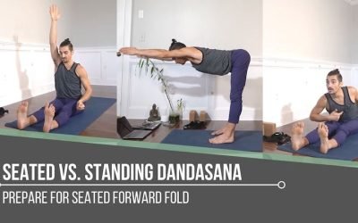 Seated vs. Standing Dandasana