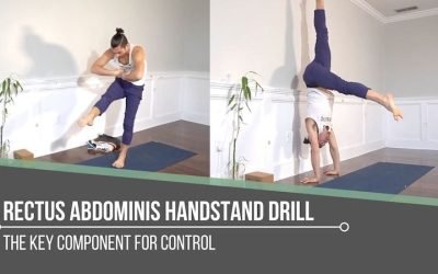 Rectus Abdominis Handstand Drill