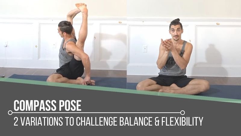 Compass Pose - THEYOGIMATT