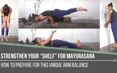 Strengthen Your “Shelf” For Mayurasana