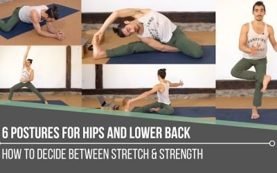 6 Postures For Hips and Lower Back