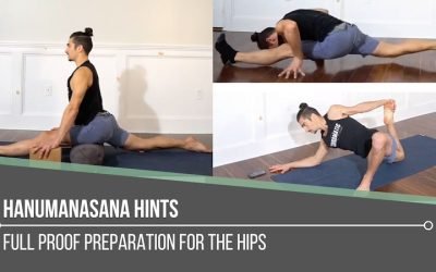 Hanumanasana Hints