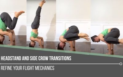 Headstand and Side Crow Transitions