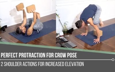 Perfect Protraction For Crow Pose