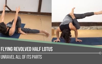 Flying Revolved Half Lotus
